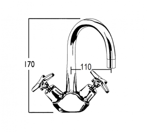 BA3517 Line Drawing