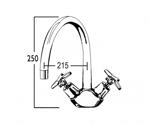 BA3521 Line Drawing