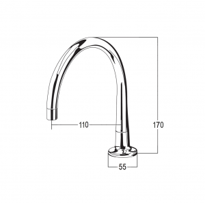 BA3614 Line Drawing