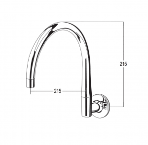 BA3616 Line Drawing