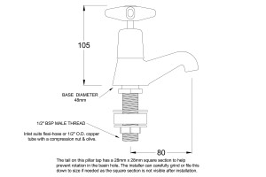 BV0085 Line Drawing