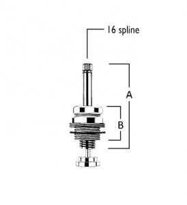 BA2502 Line Drawing