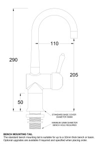 CB7000-RL-FL Line Drawing