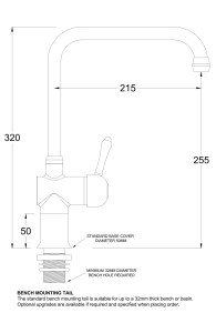 CB7000-RL-HSQ Line Drawing