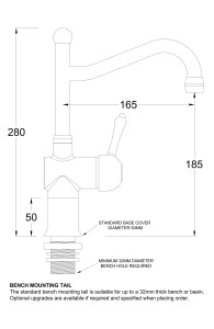CB7000-RL-OA Line Drawing