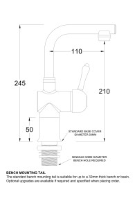 CB7000-RL-TS Line Drawing