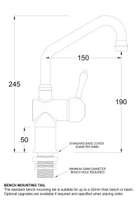 CB7000-RL-UP Line Drawing
