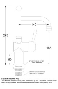 CB7000-RL-VT Line Drawing