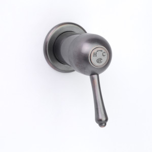 Photo: CB7501-RL in Florentine Bronze (FB) finish with Engraved Button Upgrade (EBU) - Immediately after manufacture