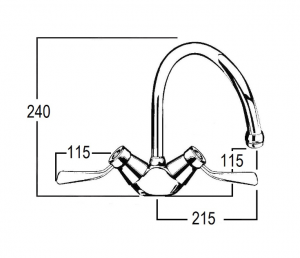 CL5218 Line Drawing