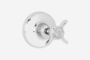 Photo: HE2043 in Chrome Plate (CP) finish with Engraved Button Upgrade - Cold Indicator shown