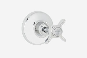 Photo: HE2063 in Chrome Plate (CP) finish with Engraved Button Upgrade - Cold Indicator shown