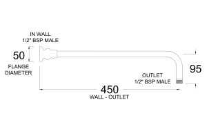 HE66412 Line Drawing
