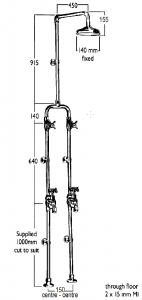 HE9587 Line Drawing