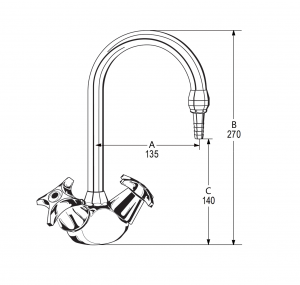 LB36 Line Drawing - Celestial Handles Pictured