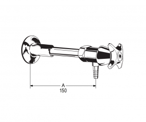 LB51 Line Drawing - Celestial Handle Pictured