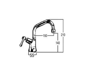 RL5861 Line Drawing
