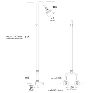 RL9597 Line Drawing