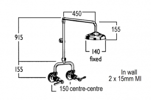 RL9599 Line Drawing