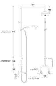 RL9601 Line Drawing