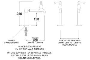 RL9670 Line Drawing