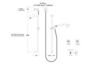 RU3060 Line Drawing
