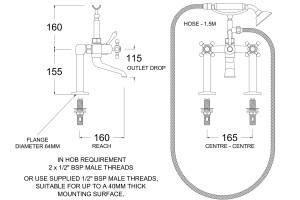 RU9494 Line Drawing
