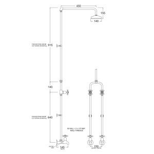 RU9581 Line Drawing