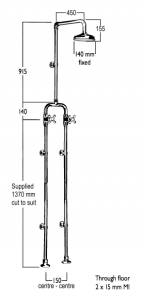 RU9600 Line Drawing