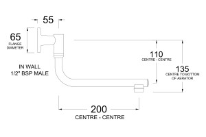 SA6540 Line Drawing