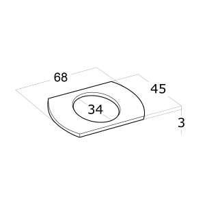 SA7525 Line Drawing