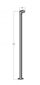 SA7621 Line Drawing