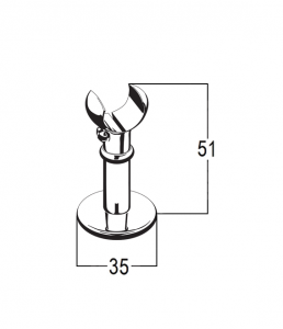 SA7686 Line Drawing