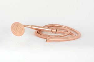Photo: SA7691 in Dull Copper (DC) finish, with Dull Copper Handle Insert, shown immediately after manufacture