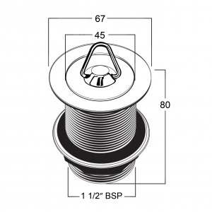 SA7842 Line Drawing