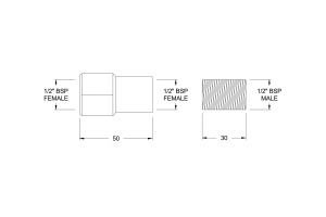 SA7901 Line Drawing