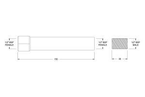 SA7906 Line Drawing