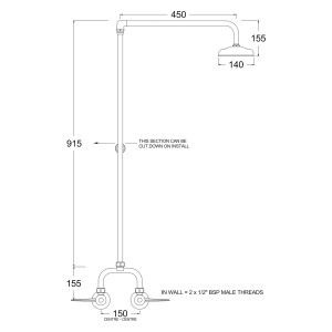 TF9599 Line Drawing