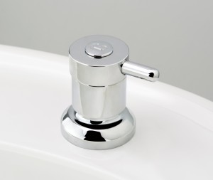 Photo: TL2528 in Chrome Plate finish with Engraved Button Upgrade (EBU), Cold Indicator shown