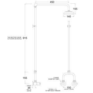TL9599 Line Drawing