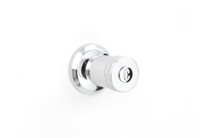 Photo: TX2543 in Chrome Plate (CP) finish with Engraved Button Upgrade (EBU) - Cold Indicator