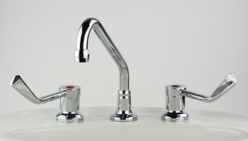 Photo: TF4839 in Chrome Plate (CP) finish with 180mm Levers