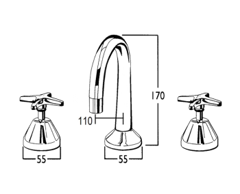 BA3415 Line Drawing