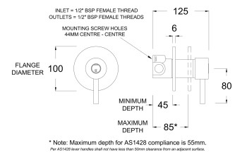 CB7550-TM Line Drawing