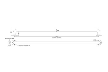 CBHR1200 Line Drawing
