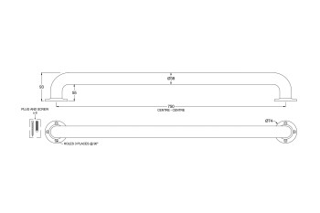 CBHR750 Line Drawing