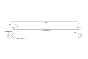 CBHR900 Line Drawing