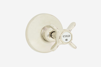 Photo: HE2043 in Nickel Plate (NP) finish with Engraved Button Upgrade - Cold Indicator shown