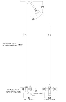 HE9482 Line Drawing