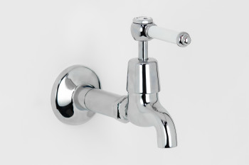 Photo: RL0705 in Chrome Plate (CP) finish with White Lever Insert Upgrade (LCNS)